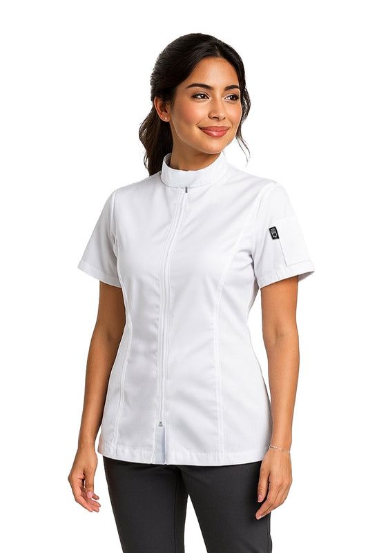 Chef Coat Slim Fit Repellent Invictus I Women's
