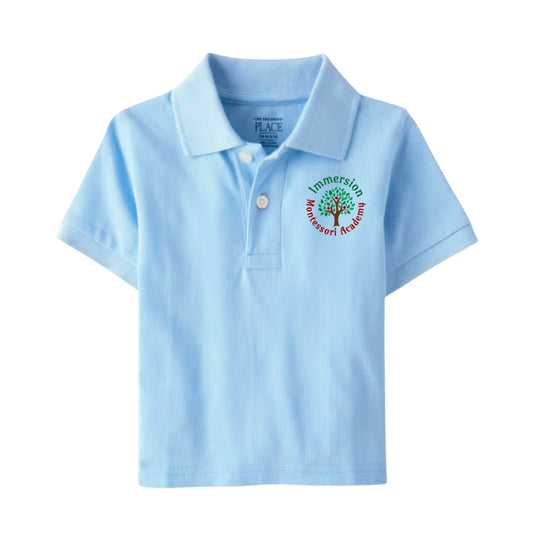 Short-Sleeve Pique Polo Boys