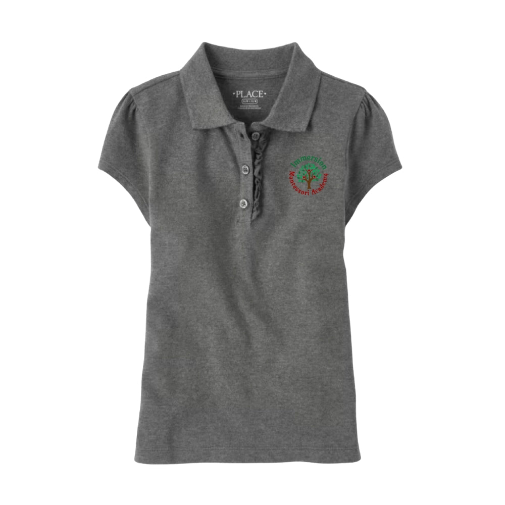 Short-Sleeve Pique Polo Girls