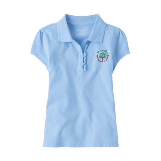 Short-Sleeve Pique Polo Girls