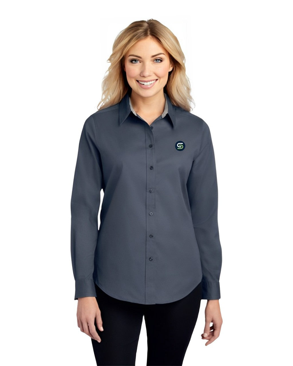 Sol Schwartz Port Authority® Women's Long Sleeve Easy Care Shirt