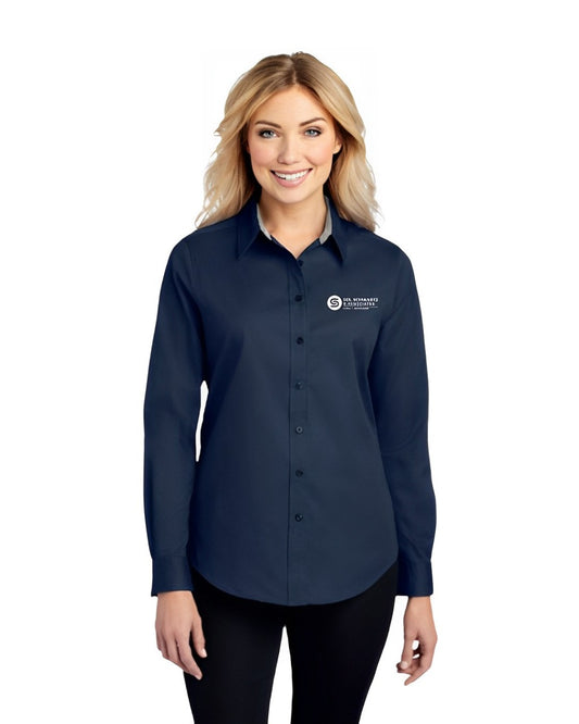 Sol Schwartz Port Authority® Women's Long Sleeve Easy Care Shirt