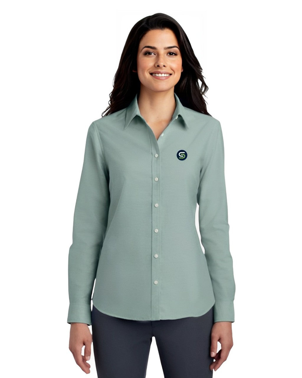 Sol Schwartz Port Authority® Women's SuperPro™ Oxford Shirt