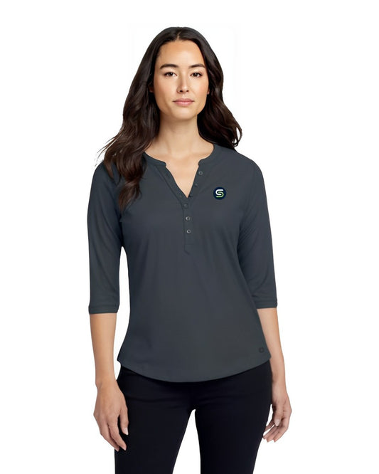 Sol Schwartz OGIO® Women's Jewel Henley