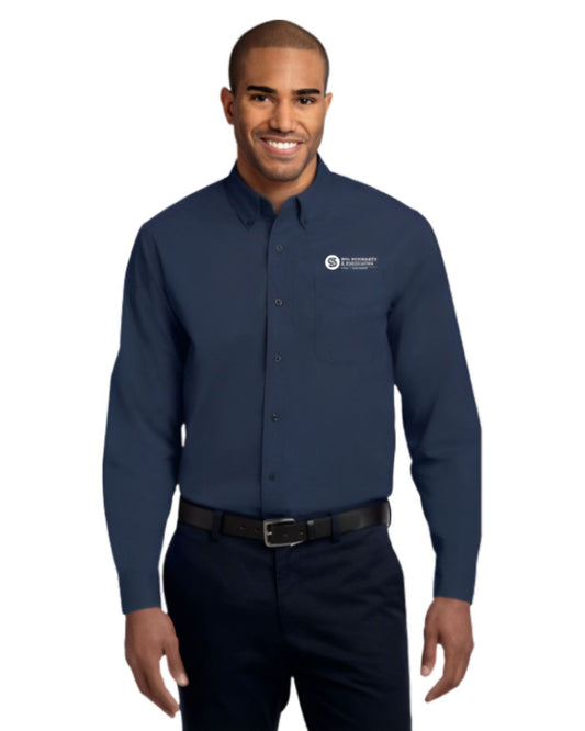 Sol Schwartz Port Authority® Long Sleeve Easy Care Shirt