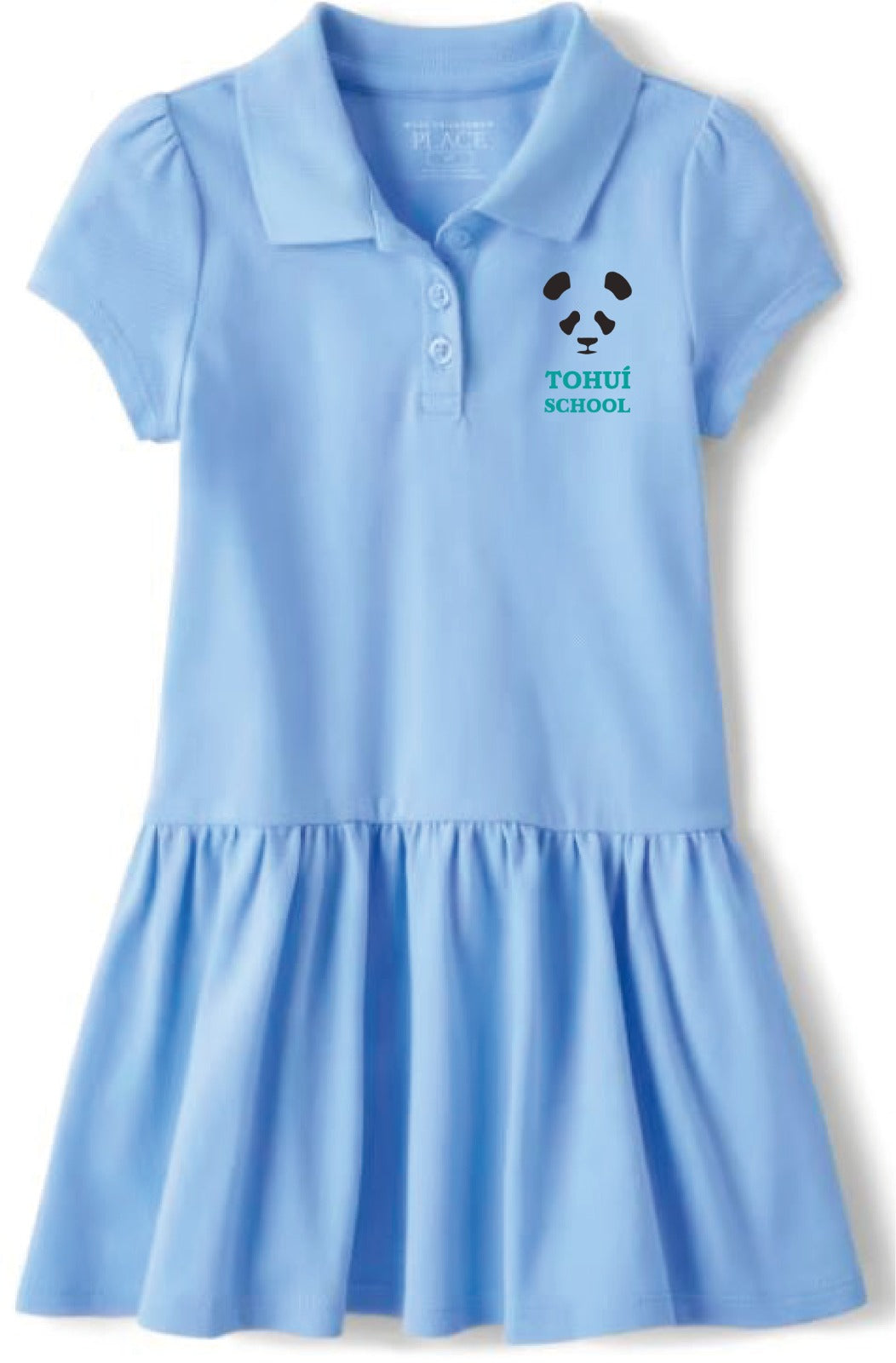 Light Blue (Daybreak) Polo Dress Girls