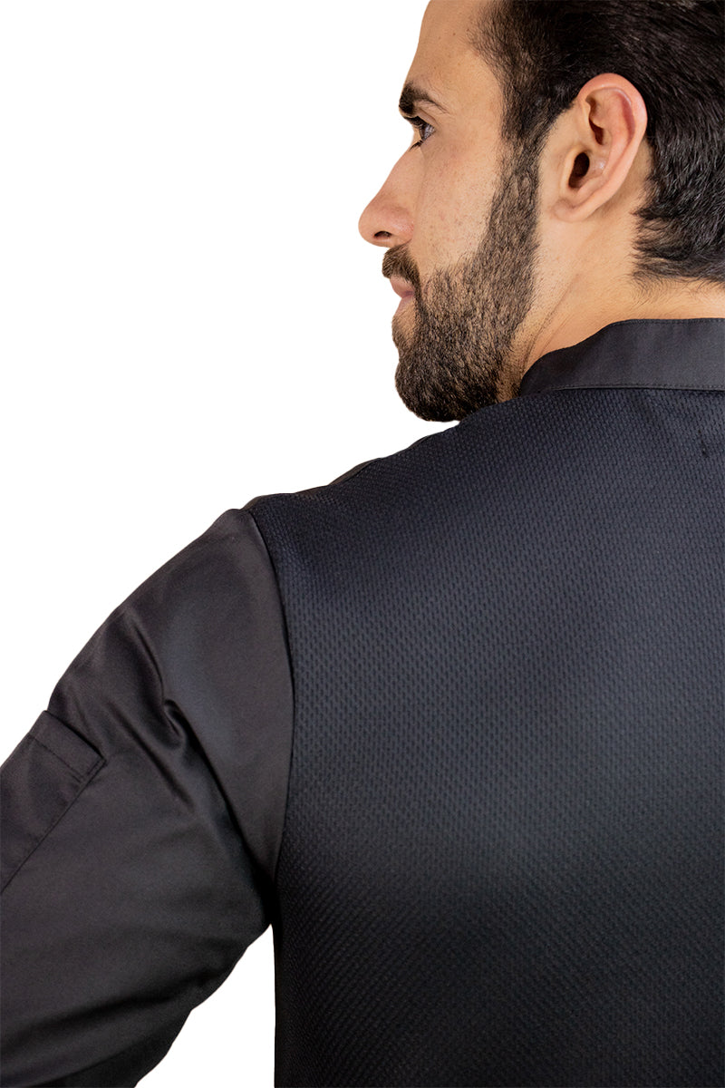 Basic Chef Coat With Jersey on the Back