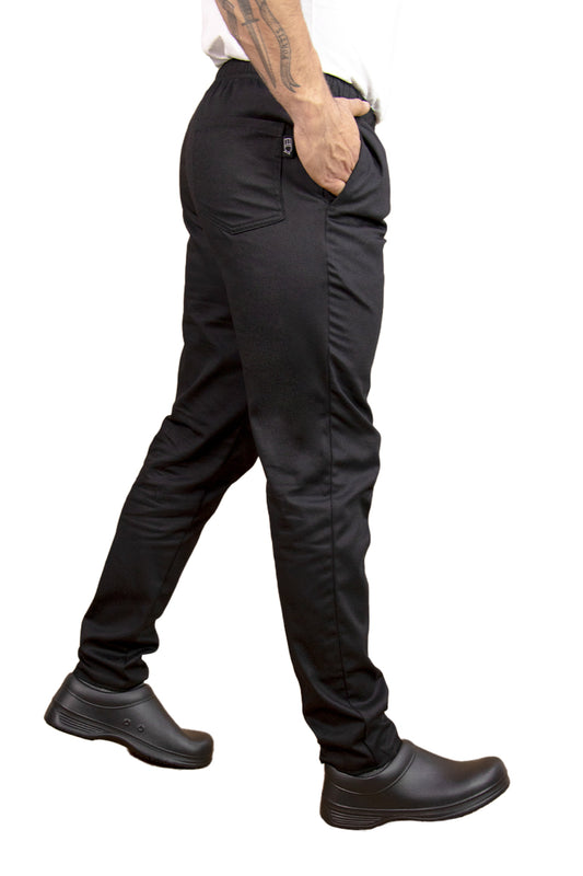 Classic Black Chef Pants