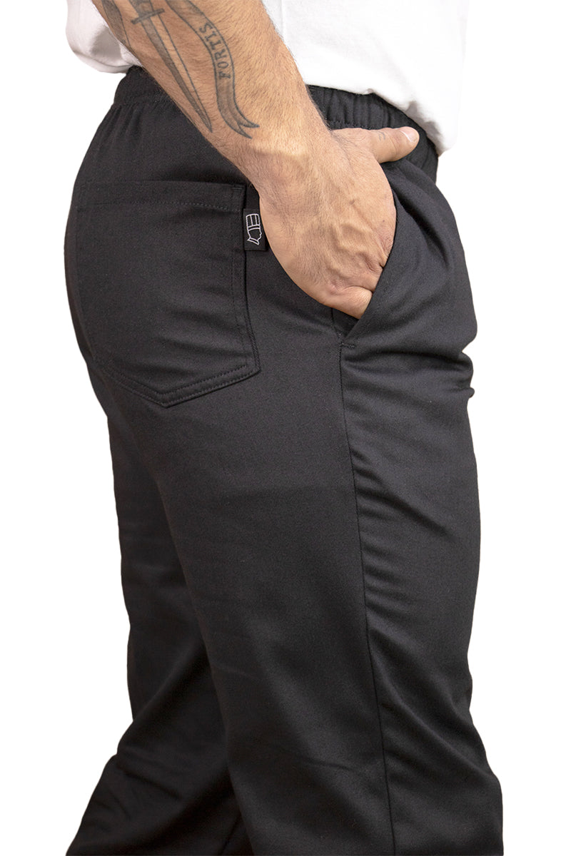 Classic Black Chef Pants