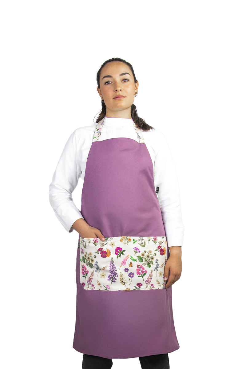 Duo Apron (Lilac & Pink)
