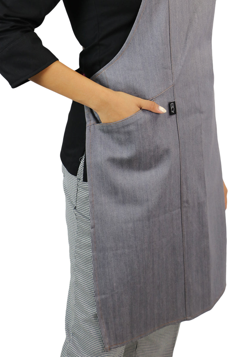 Bib Apron With Interchangeable Straps