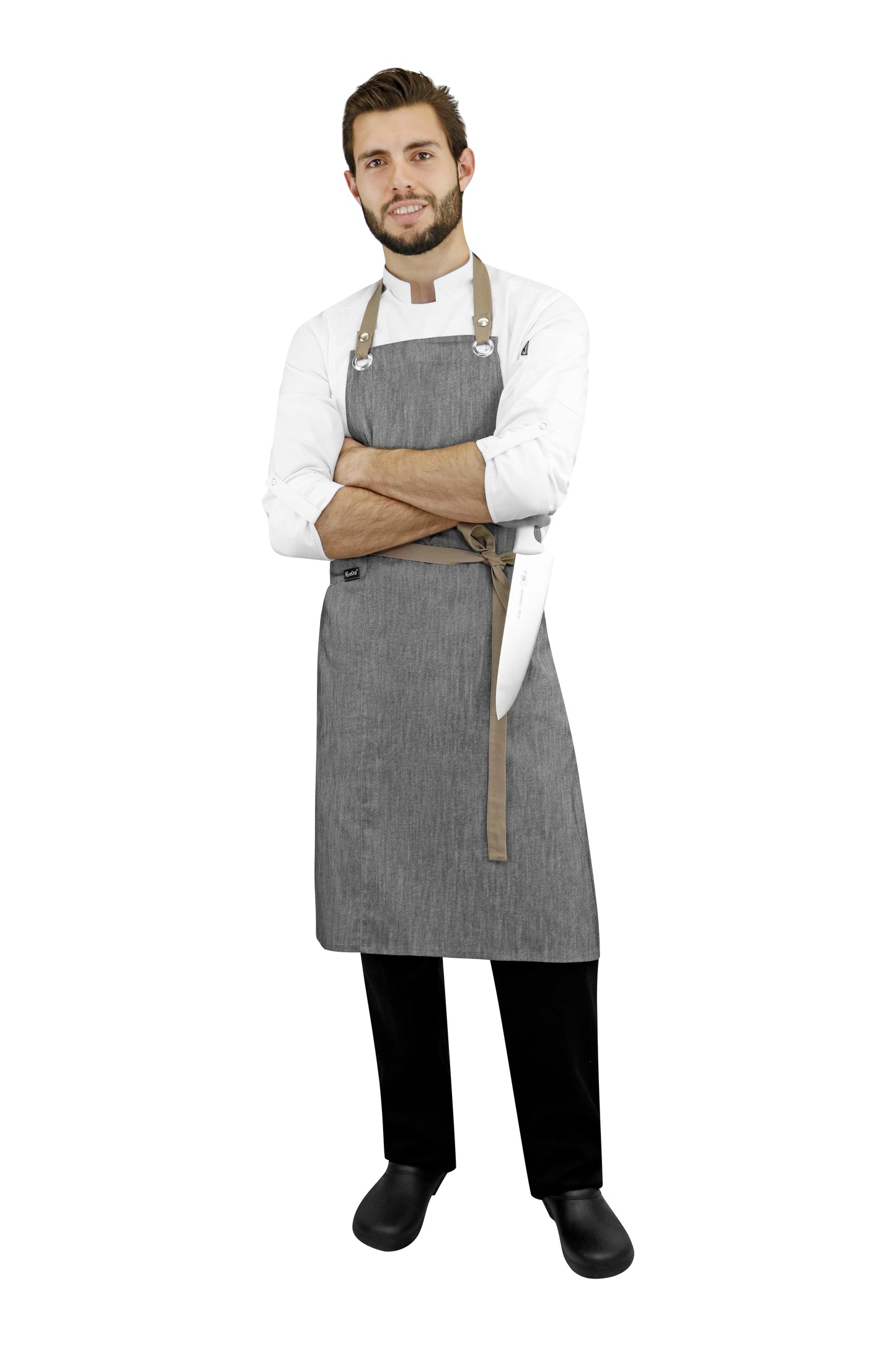 Bib Apron With Interchangeable Straps