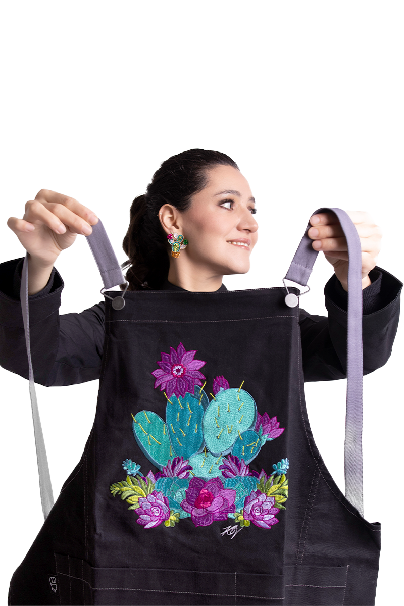 Apron by Karen Valadez - Cactus