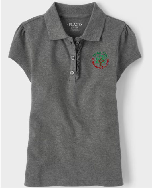 Short-Sleeve Pique Polo Girls