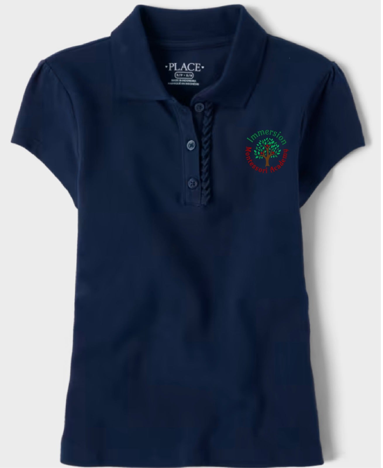 Short-Sleeve Pique Polo Girls