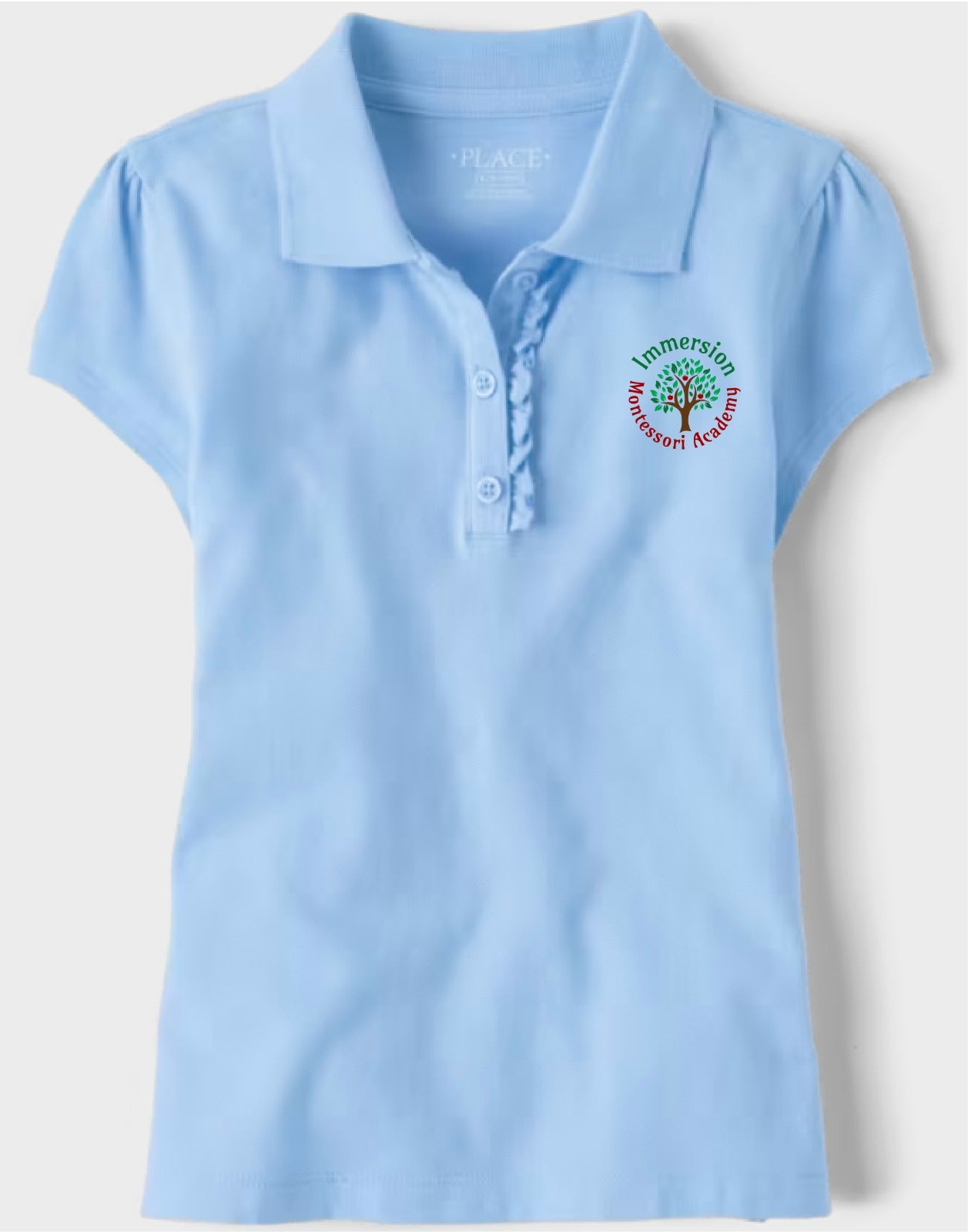 Short-Sleeve Pique Polo Girls